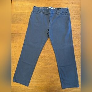 Banana Republic Traveler Pants – Slim Fit, Dark Navy, Size 38x30